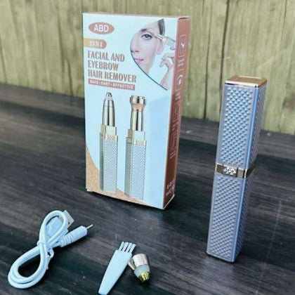 2-in-1 Flawless Hair Remover & Eyebrow Trimmer