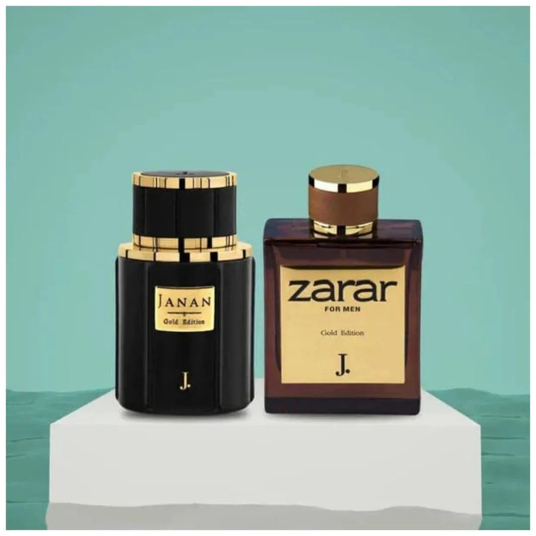Mood Enhancing Citrus Perfume Set for Men - Black | M