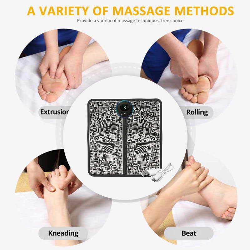 Smart EMS Foot Mat: Blood Circulation & Pain Relief