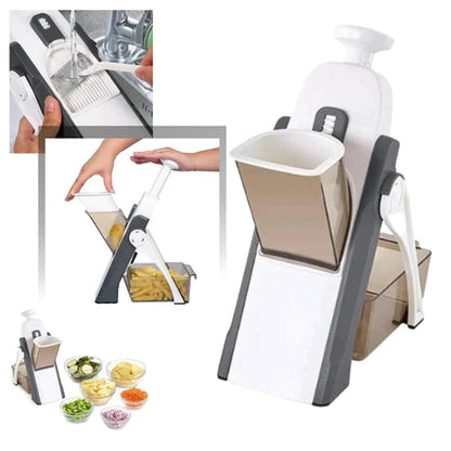 Safe-Cut Mandoline Slicer & Chopper