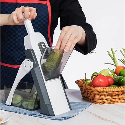 Safe-Cut Mandoline Slicer & Chopper