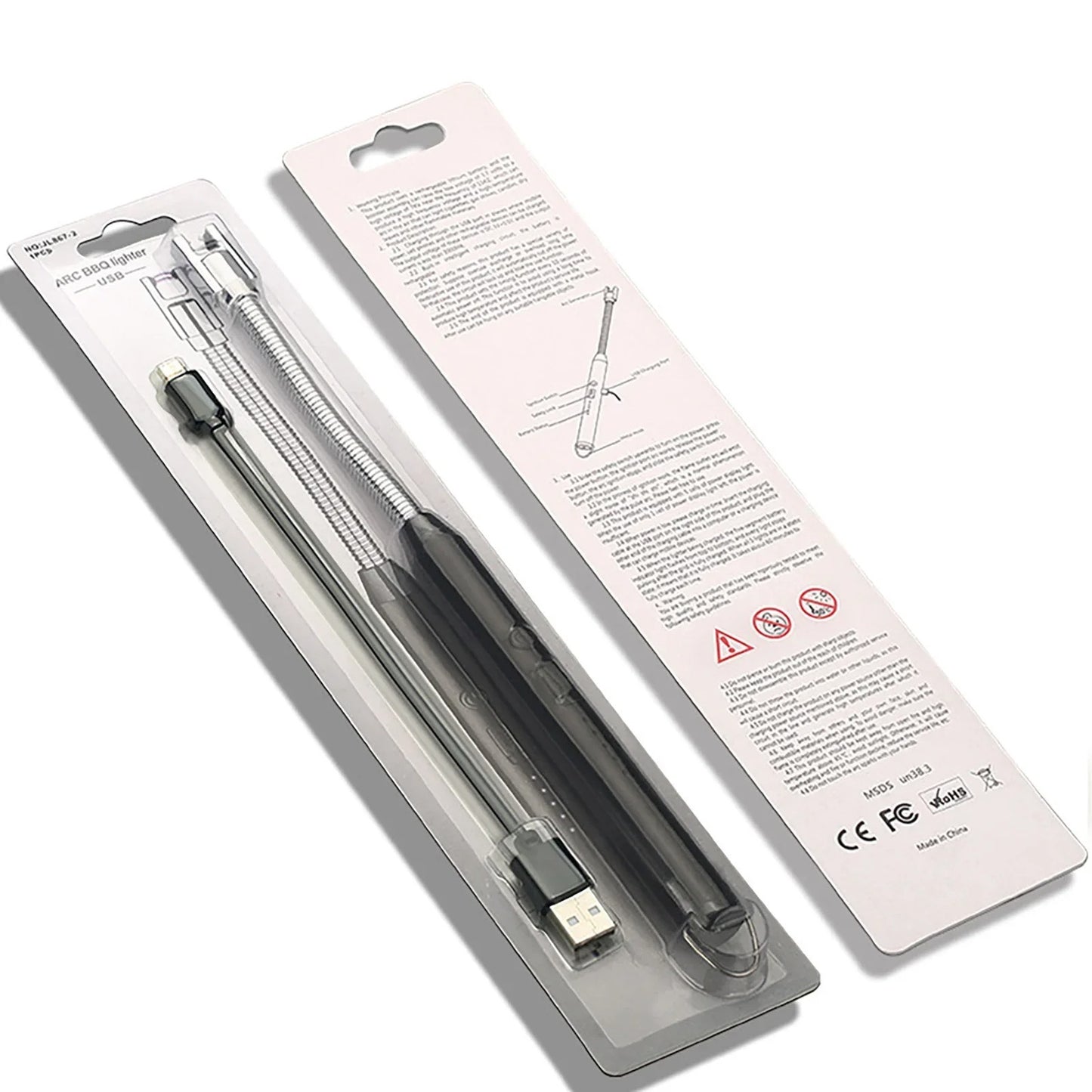 360° Flexible Arc Lighter – USB Rechargeable & Windproof