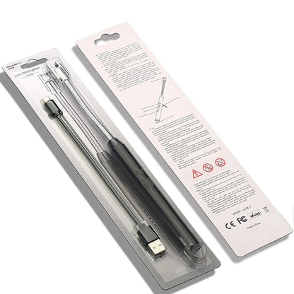 360° Flexible Arc Lighter – USB Rechargeable & Windproof