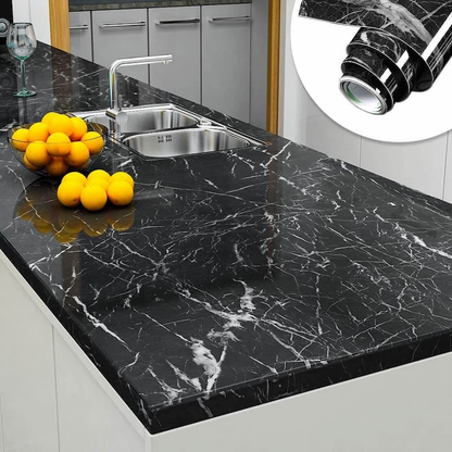 Waterproof Black Marble Countertop