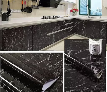 Waterproof Black Marble Countertop