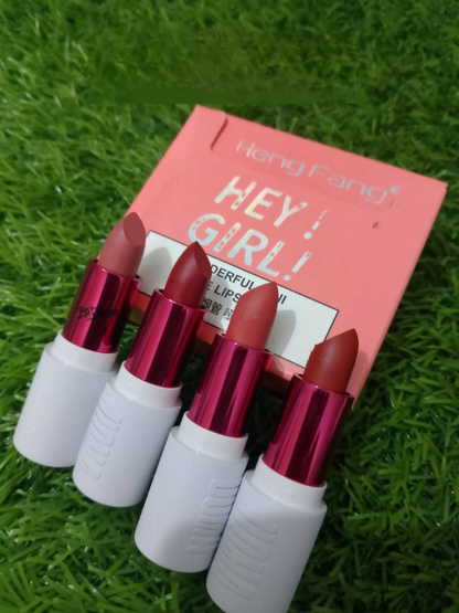 HengFang HeyGirl Mini Velvet Matte Lipstick Set