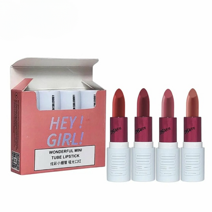 HengFang HeyGirl Mini Velvet Matte Lipstick Set