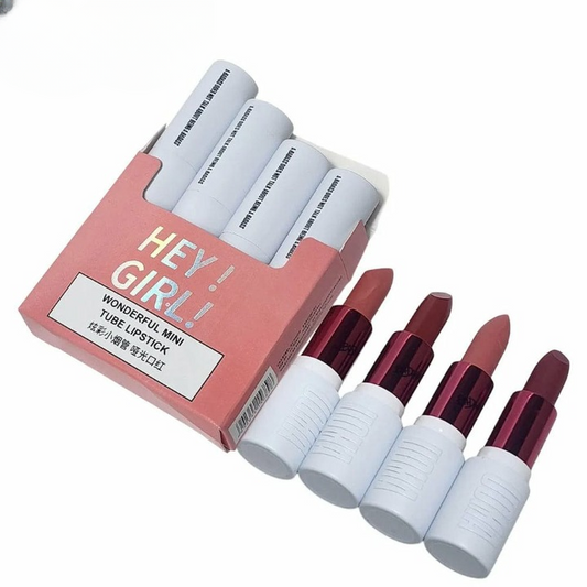 HengFang HeyGirl Mini Velvet Matte Lipstick Set