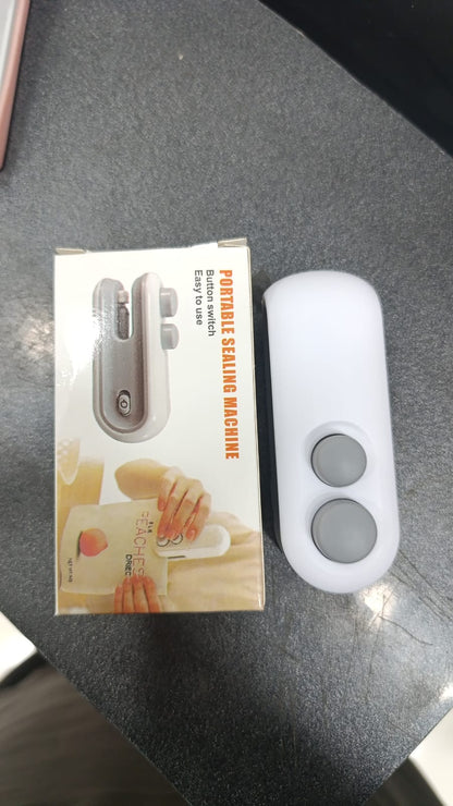 Portable Mini Heat Sealer – Handheld Rechargeable Sealing Machine for Plastic Bags
