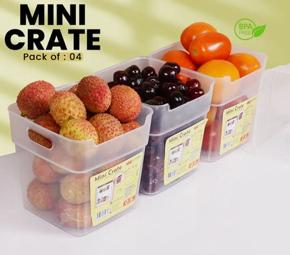 Save Fridge Space! (4-Pack Mini Boxes) ✨