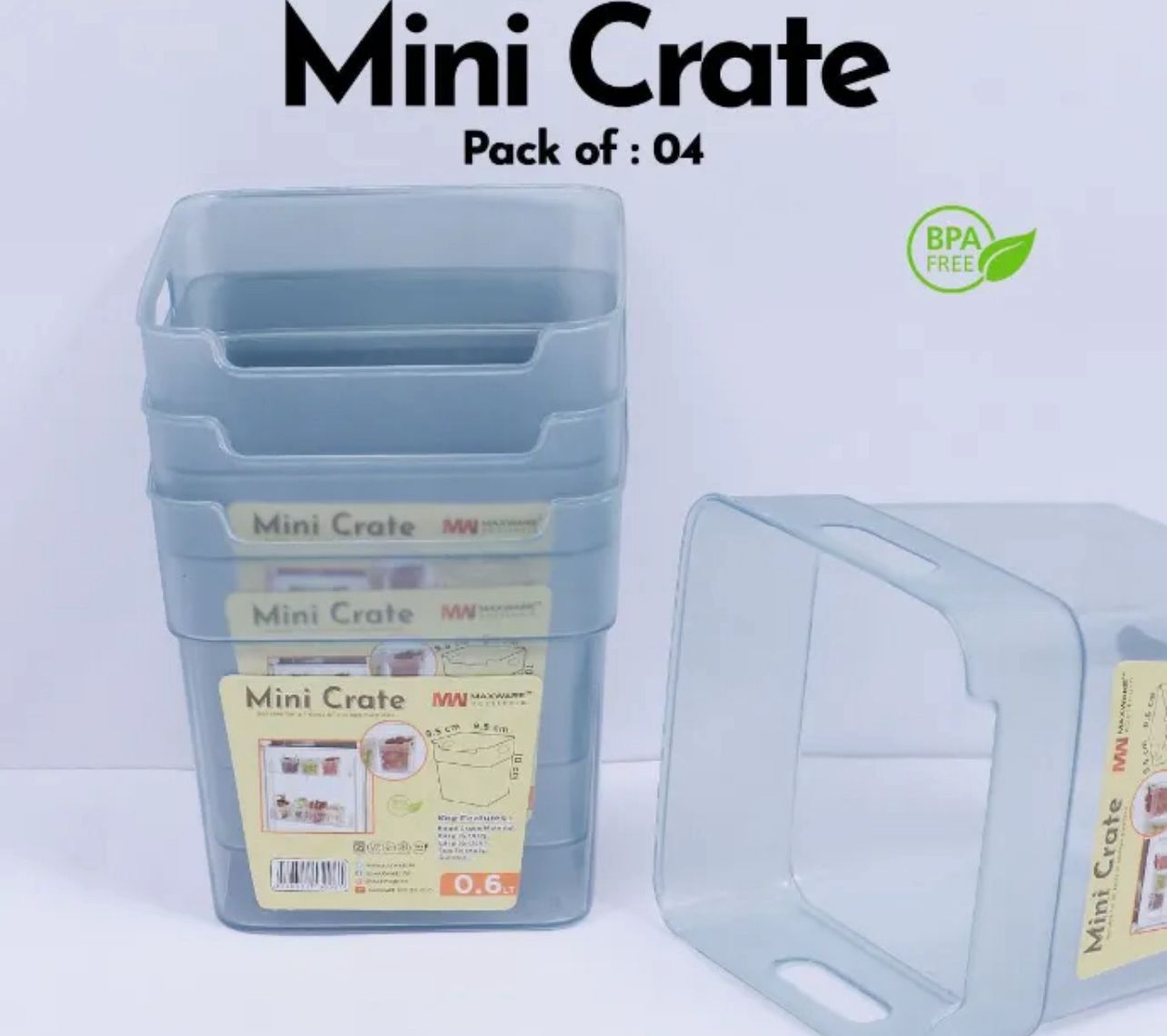 Save Fridge Space! (4-Pack Mini Boxes) ✨