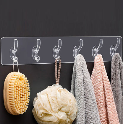 Transparent Waterproof Wall Hooks