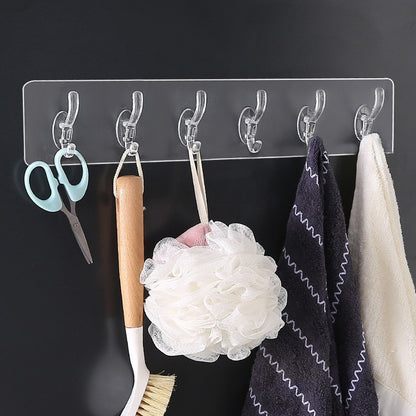Transparent Waterproof Wall Hooks