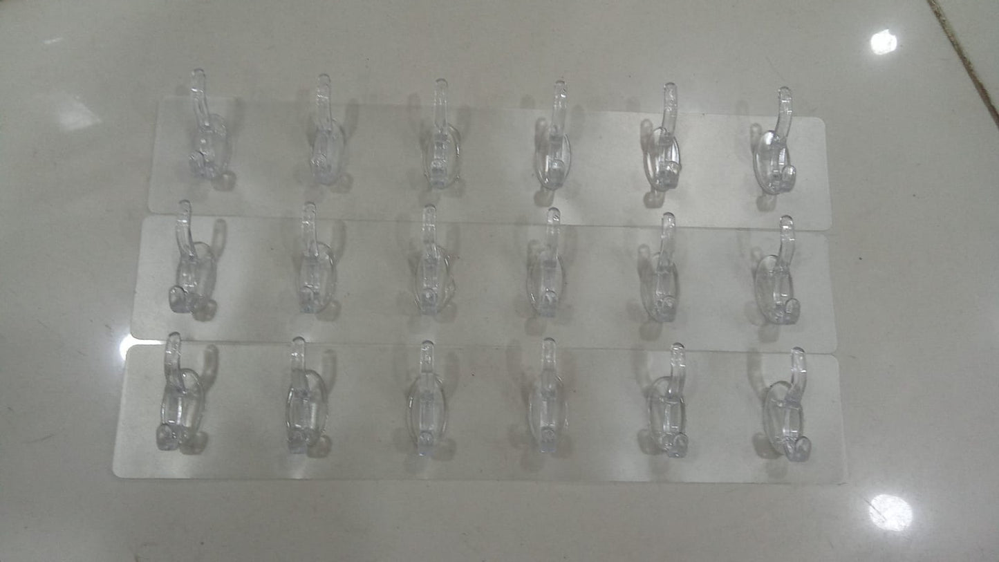 Transparent Waterproof Wall Hooks