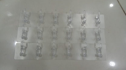 Transparent Waterproof Wall Hooks