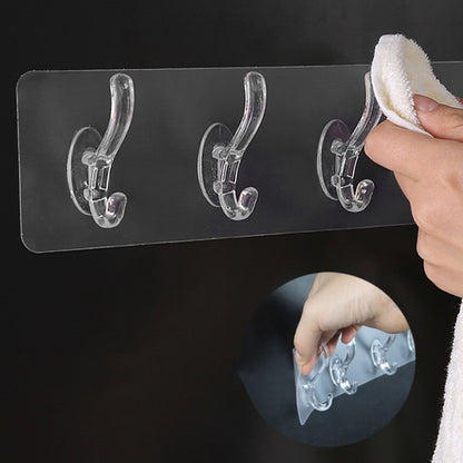 Transparent Waterproof Wall Hooks