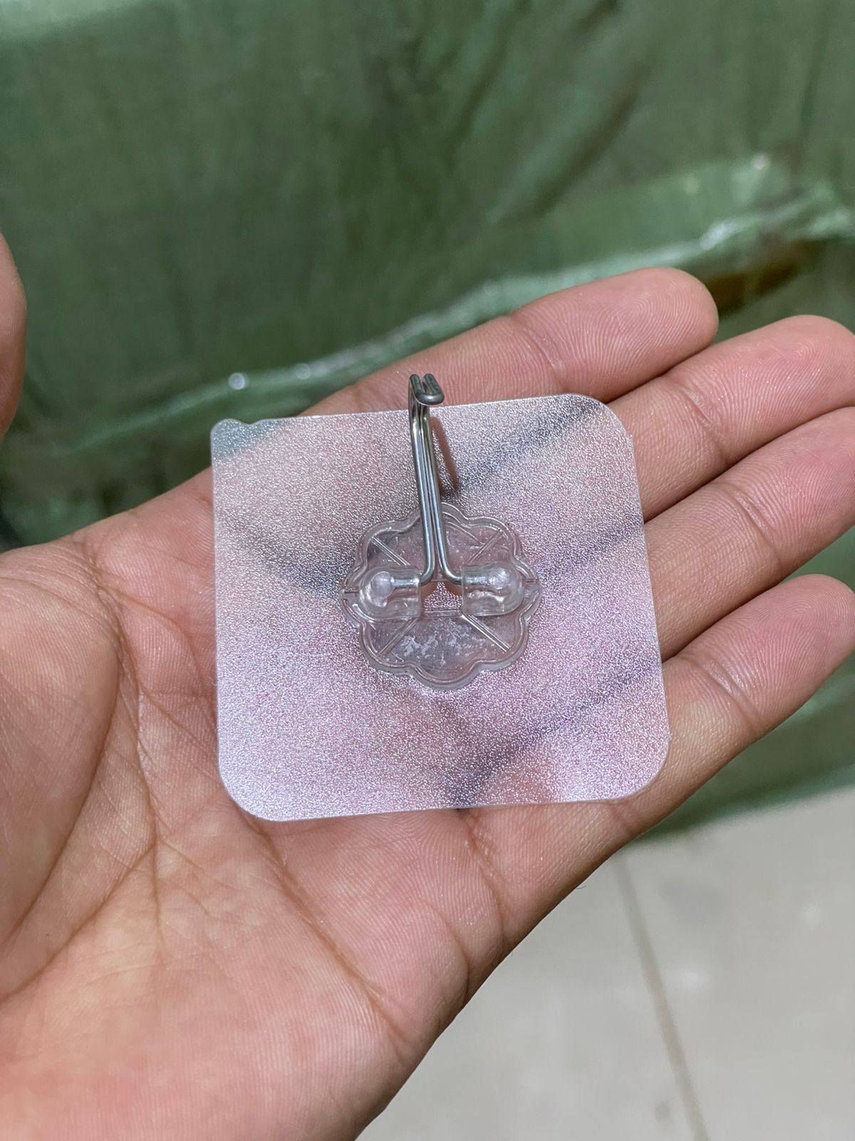 Transparent Self-Adhesive Wall Hooks (Pack of 10)