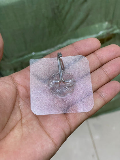 Transparent Self-Adhesive Wall Hooks (Pack of 10)