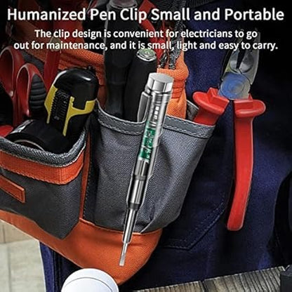 Intelligent LED Voltage Tester Pen (24V-250V) – Professional Electrician Screwdriver & Circuit Tester