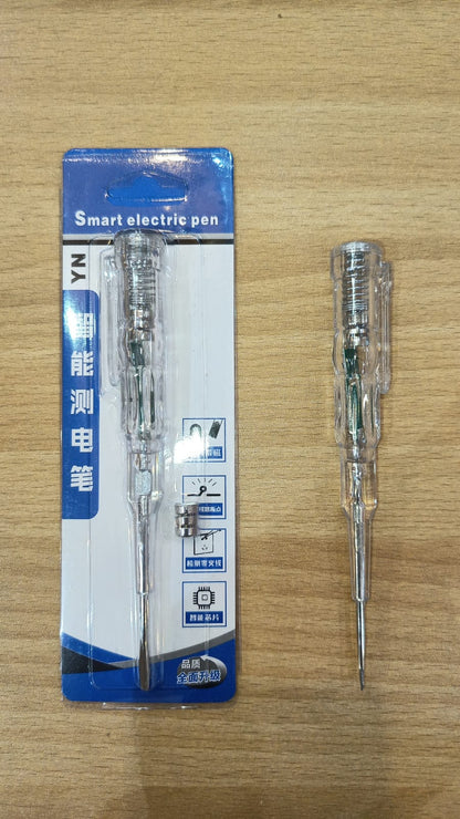 Intelligent LED Voltage Tester Pen (24V-250V) – Professional Electrician Screwdriver & Circuit Tester