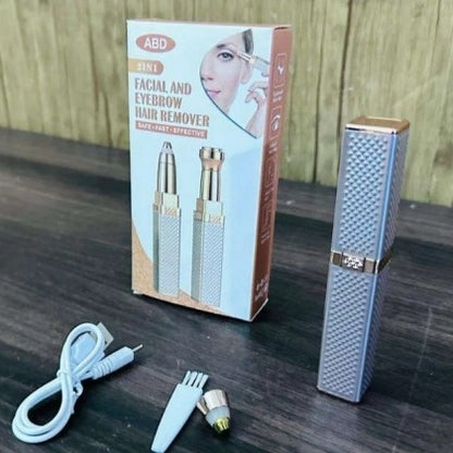 2-in-1 Flawless Hair Remover & Eyebrow Trimmer