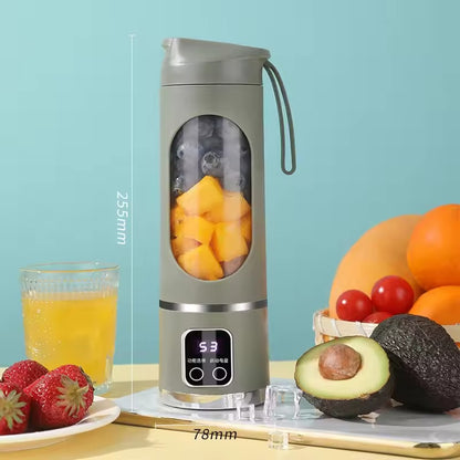 Portable USB Rechargeable Blender – Wireless Mini Smoothie Maker