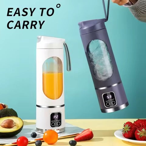 Portable USB Rechargeable Blender – Wireless Mini Smoothie Maker