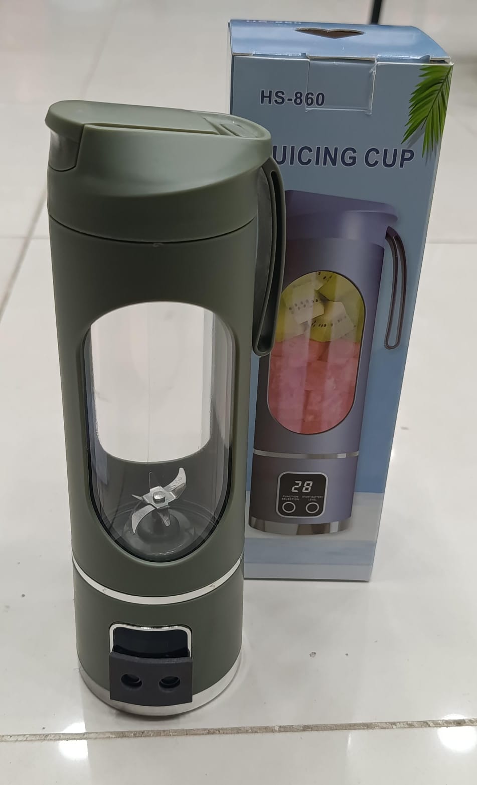 Portable USB Rechargeable Blender – Wireless Mini Smoothie Maker