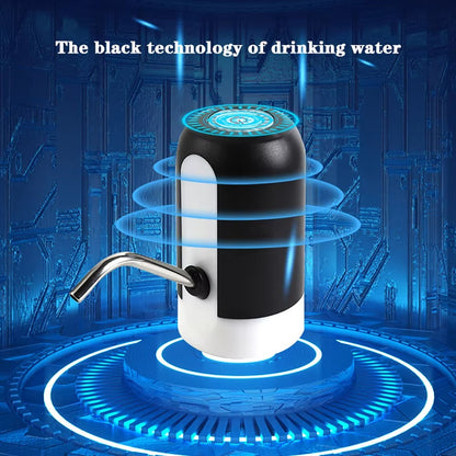 Automatic USB Rechargeable Water Pump – Electric One-Touch Bottle Dispenser