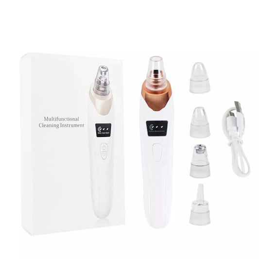 Professional Electric Blackhead Remover – 5-in-1 Vacuum Acne & Pore Cleaner