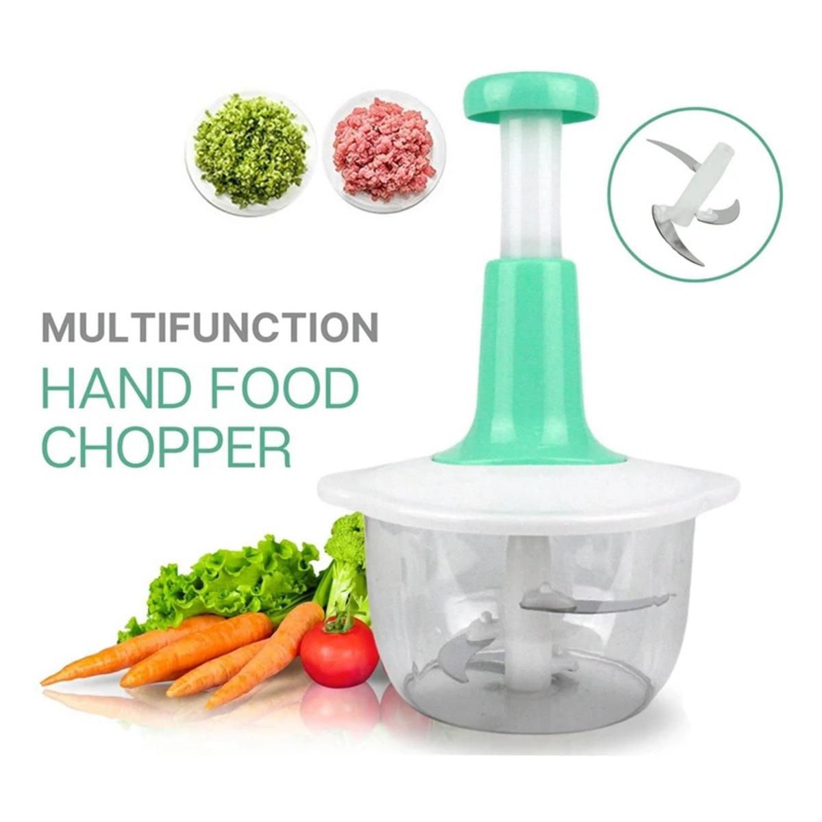1.5L Manual Push Chopper – Multipurpose Food Processor