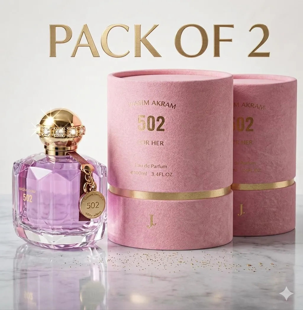 Buy 1 Get 1 FREE - 502 For Her Luxurious Perfume (Pack of 2) | M