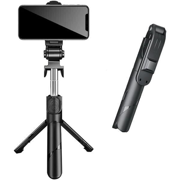 Portable Bluetooth Selfie Stick with LED Light & Tripod | M