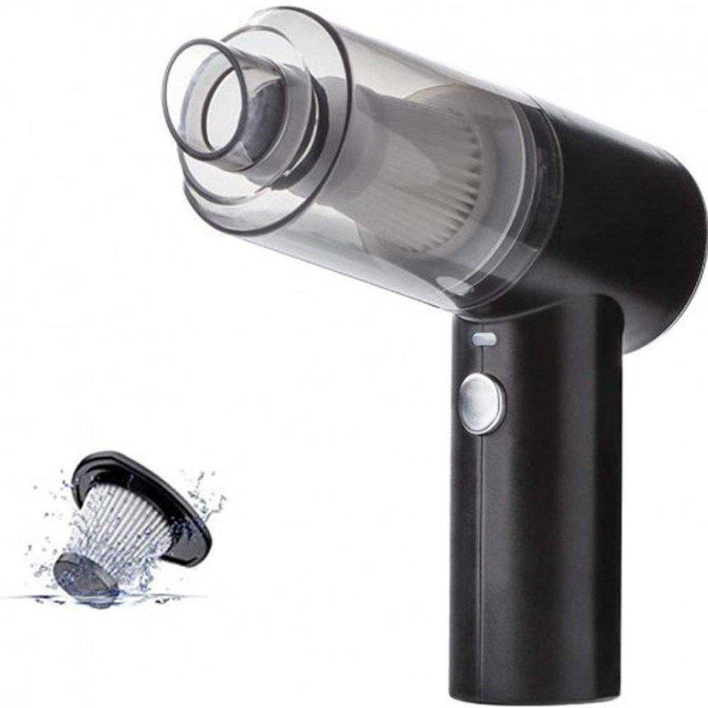 High-Power Portable Wireless Car Vacuum Cleaner with LED Light | M