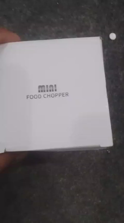 Mini Speedy Chopper – Manual Hand-Pull Food Processor & Vegetable Slicer